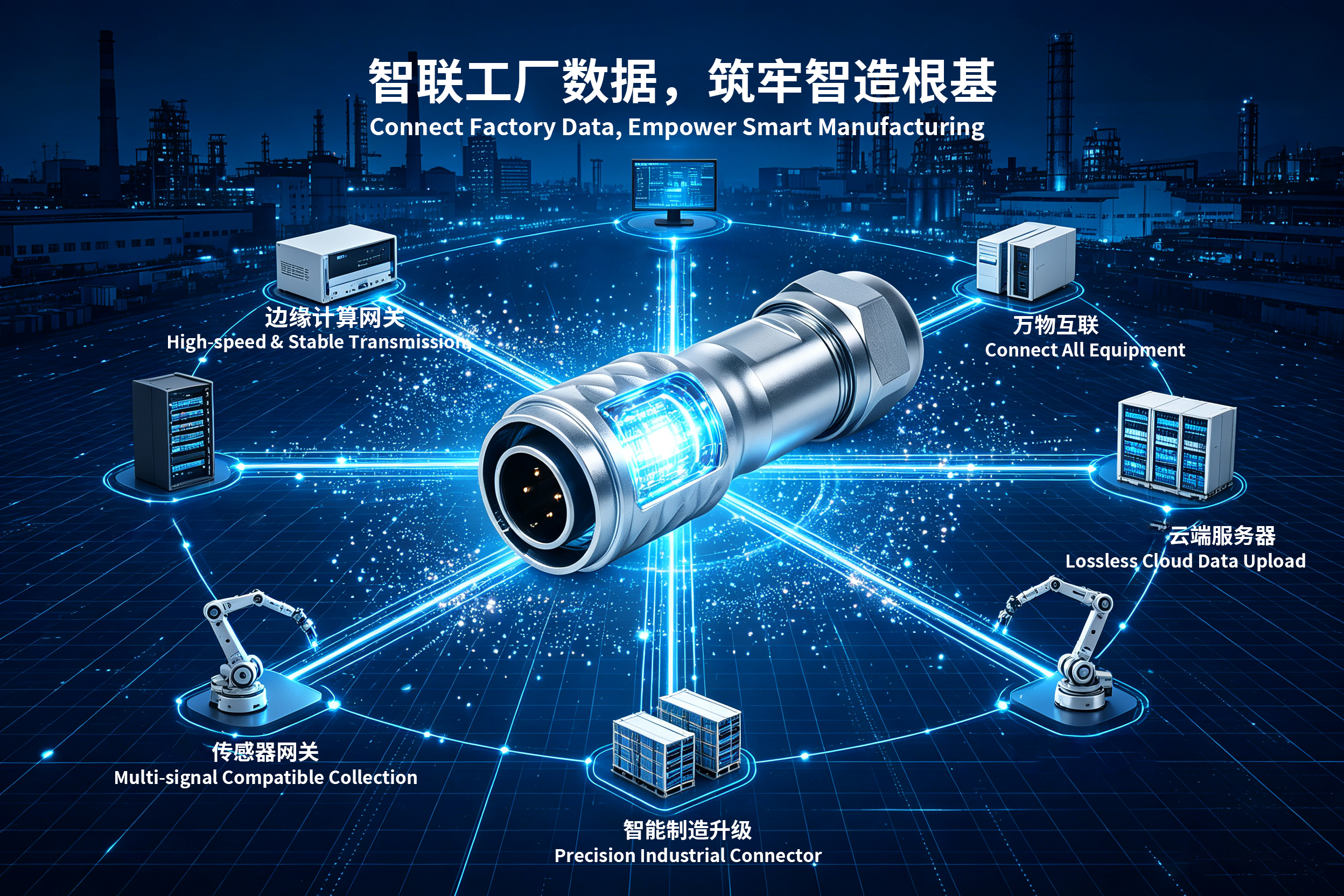 航空插頭，防水航空插頭，重載連接器，圓形連接器